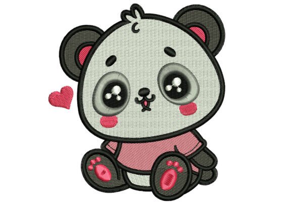 Baby Panda Love Embroidery Design: A Designer’s Review for Business Use