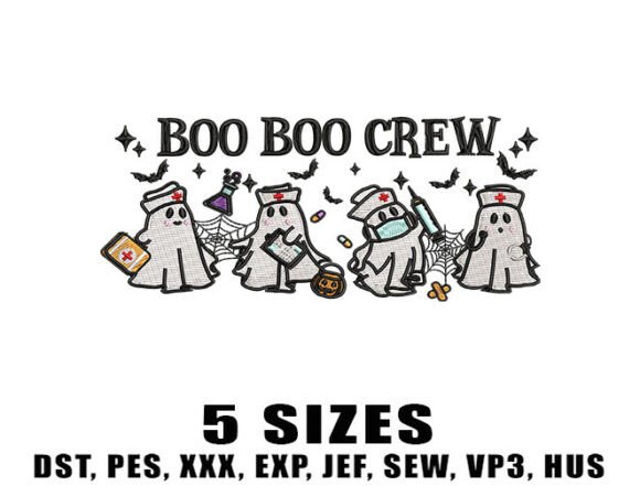 Boo Boo Crew Embroidery Designs Review for Business Use