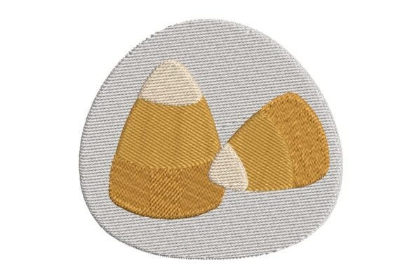 Classic Candy Corn Embroidery Design