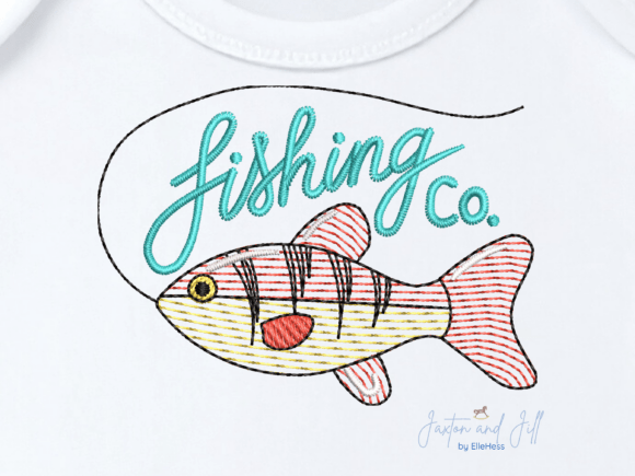 Fish Machine Embroidery Design: A Seasonal Spark for Holiday Crafts