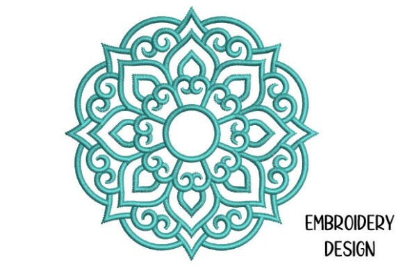 Mandala Embroidery – Satin Stitch 2 Review for Apparel Designers