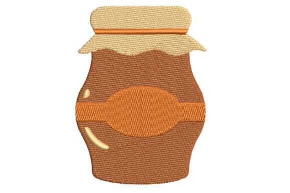 Rustic Jam Jar Embroidery Design – A Charming Touch for Boutique Sweatshirts